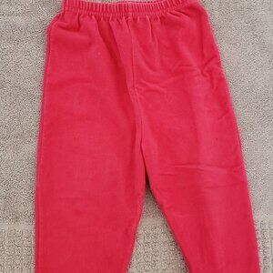 Pink Corduroy Toddler Pants